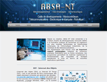 Tablet Screenshot of absa-nt.com